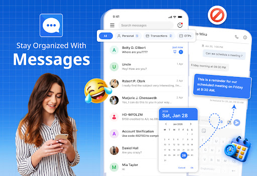 Messages: SMS Messaging App screenshot