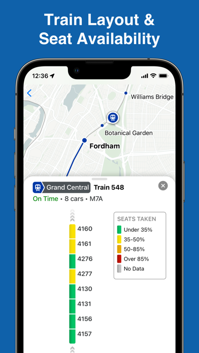 MTA TrainTime screenshot