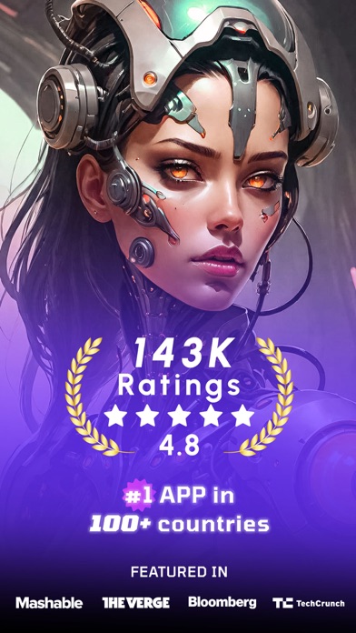 WOMBO Dream - AI Art Generator screenshot