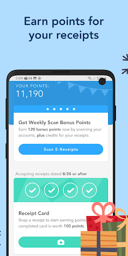 Receipt Pal Scanner & Rewards screenshot