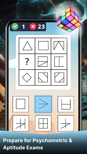IQ Test: Logic brain training screenshot