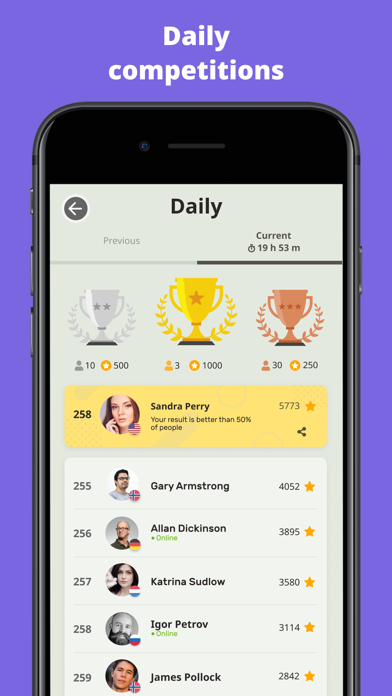 QuizzLand. Quiz & Trivia game screenshot