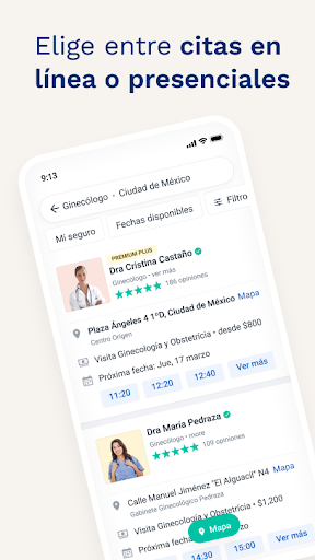 Doctoralia: pide citas médicas screenshot