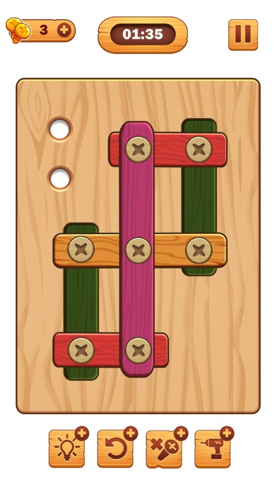Screw Puzzle: Wood Nut & Bolt™ screenshot