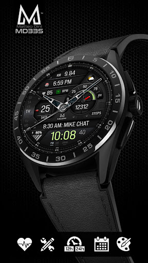 MD335 Hybrid watch face screenshot