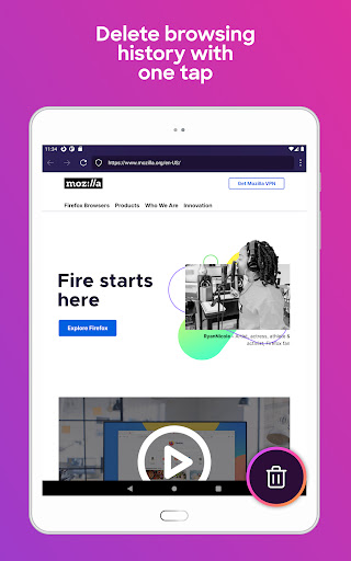 Firefox Focus: No Fuss Browser screenshot