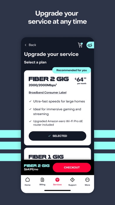 MyFrontier screenshot