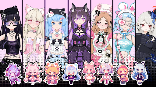 Love Idol Live Beauty Dress Up screenshot