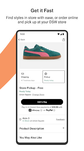 DSW Designer Shoe Warehouse screenshot