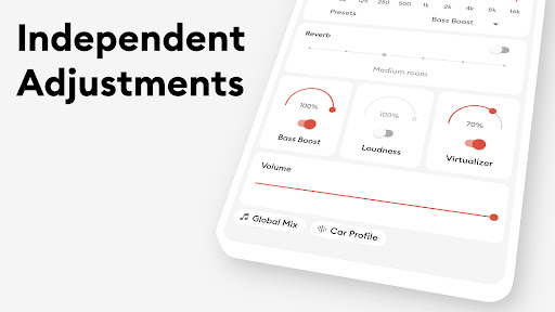 Flat Equalizer - Bass Booster screenshot