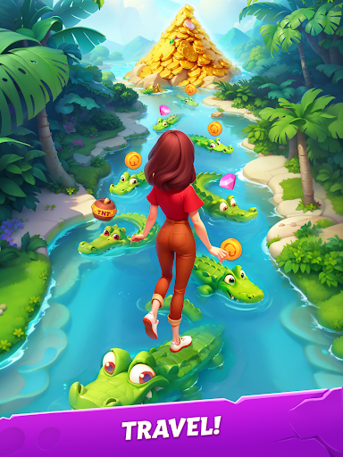 Merge Adventure: Travel Games screenshot