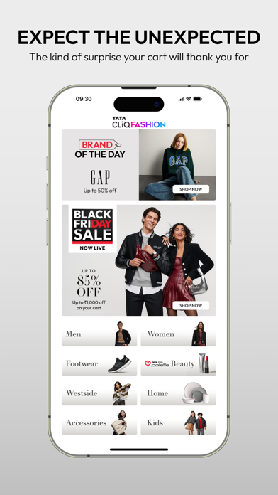 Tata CLiQ Fashion Shopping App screenshot