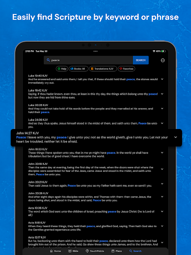 Holy Bible King James + Audio screenshot