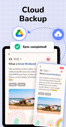 Diary with Lock: Diary Journal screenshot