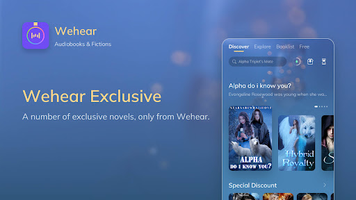 Wehear - Audiobooks & Stories screenshot
