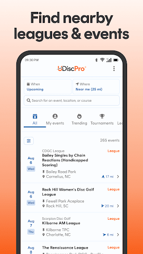 UDisc Disc Golf App screenshot