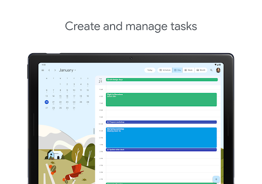 Google Calendar screenshot