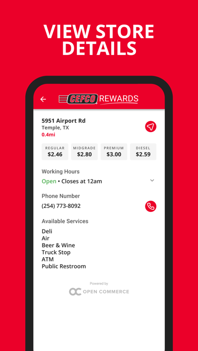 CEFCO Rewards screenshot
