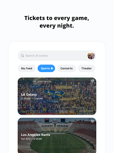 TickPick - Live Event Tickets screenshot
