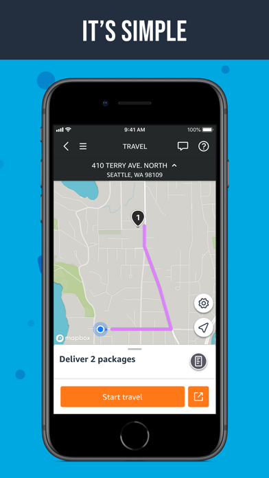 Amazon Flex screenshot