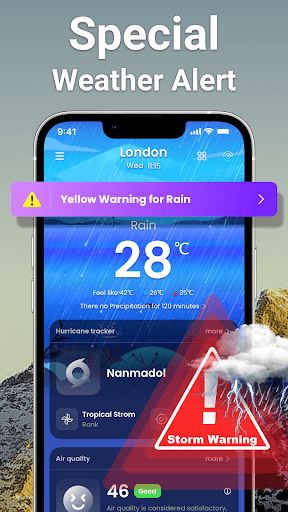 Weather: Live radar & widgets screenshot