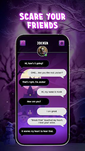 Scary Prank Call & Fake Chat screenshot