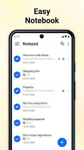 Notepad - Notes and Notebook screenshot