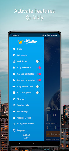 Weather Forecast (Radar Map) screenshot
