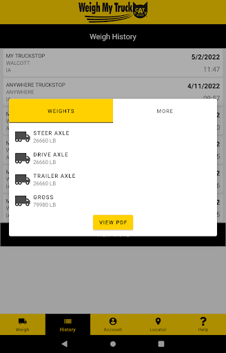 Weigh My Truck screenshot