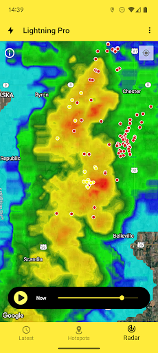 My Lightning Tracker & Alerts screenshot