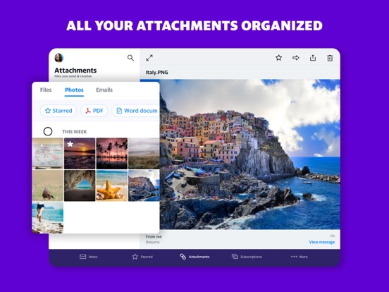 Yahoo Mail screenshot