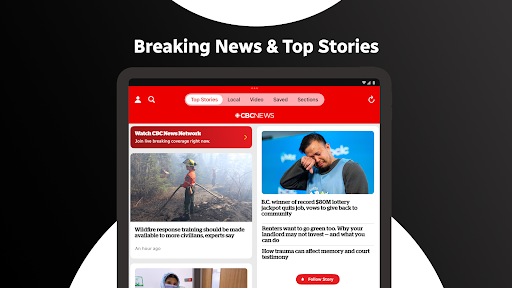CBC News: Breaking & Local screenshot