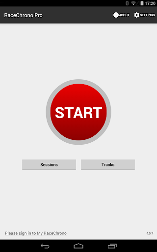 RaceChrono Pro screenshot