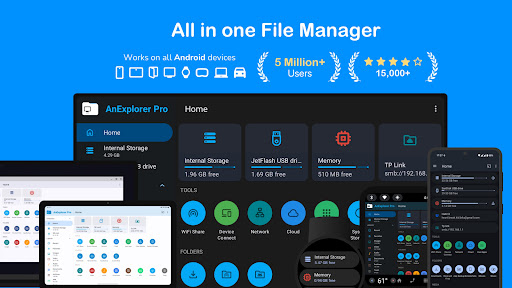 AnExplorer Pro File Transfer screenshot