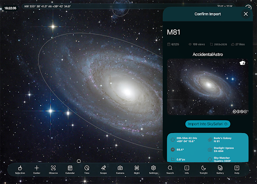 SkySafari 8 Pro screenshot