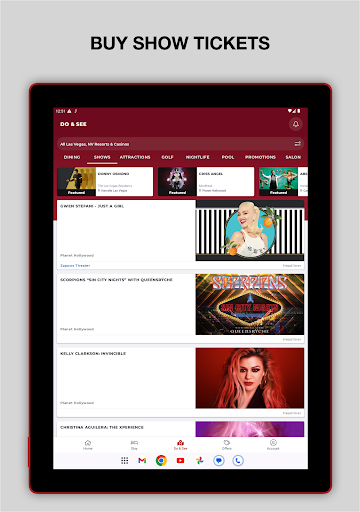 Caesars Rewards Resort Offers screenshot