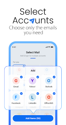 All Email Login screenshot