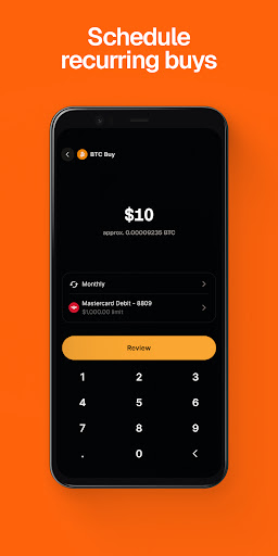 Gemini: Bitcoin Credit Card screenshot