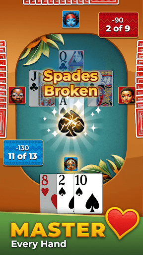 Spades Pop - Classic Card Game screenshot