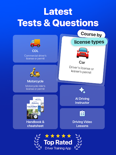 DMV Permit Practice Test 2025 screenshot