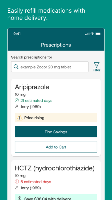 Express Scripts screenshot