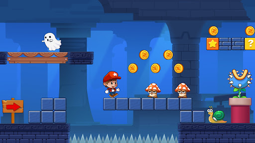 Super Mano Bros - Jungle World screenshot