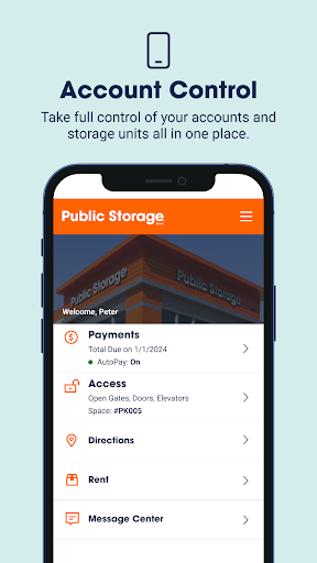 Public Storage screenshot