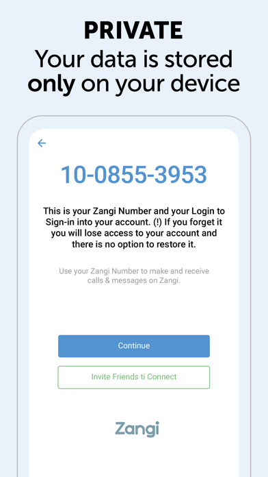 Zangi Private Messenger screenshot