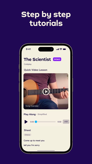 Simply Guitar - Learn Guitar screenshot