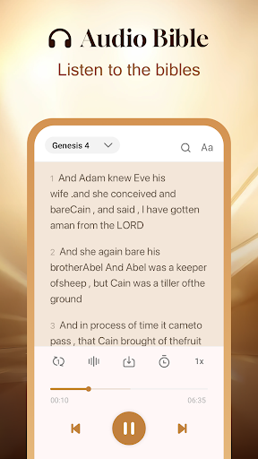 Holy Bible Time-Verses&Audio screenshot