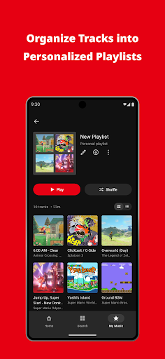 Nintendo Music screenshot