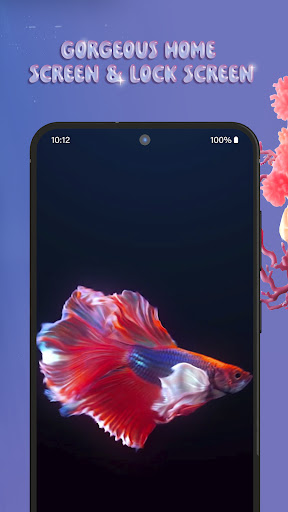 3D Fish Tank Live Wallpaper screenshot