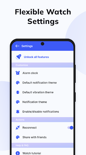Smart Watch app - BT Notifier screenshot