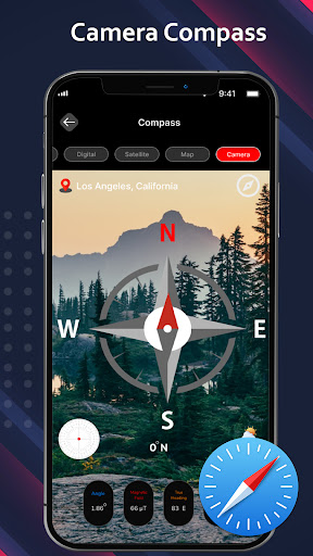 Digital Compass for Android screenshot